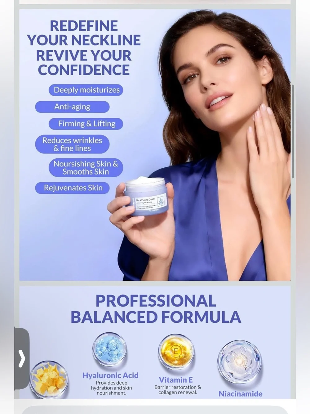 Crogooe Neck Firming and Tightening Cream - 1.7 Flo oz
